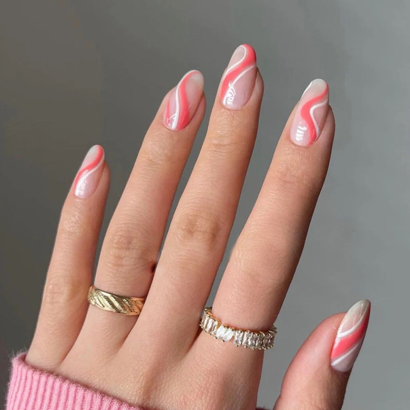 Stunning Elegant Nail Set 10 Pieces