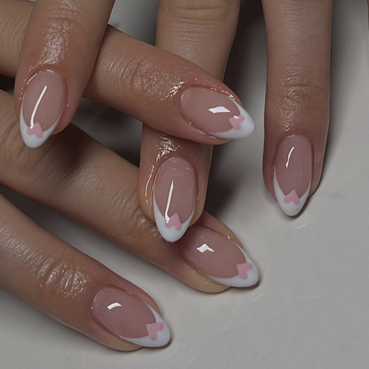 Geometric Press-On Nails 10 Pieces