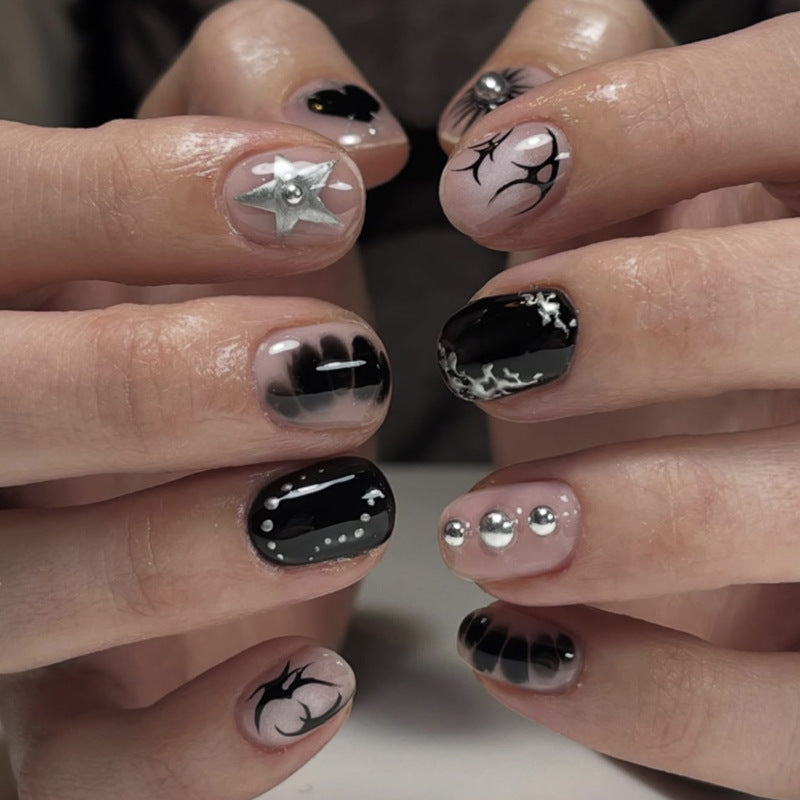 Bold Designer Nail Set 10 Pieces