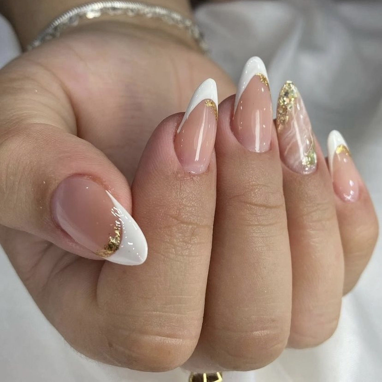 Stunning Natural Nail Set 10 Pieces