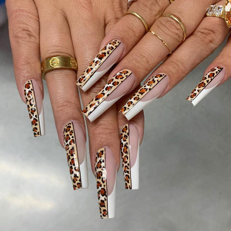 Glossy Designer Nail Set 10 Pieces