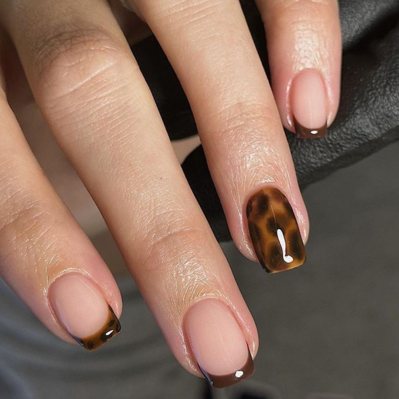 Stunning Glossy Nail Set 10 Pieces