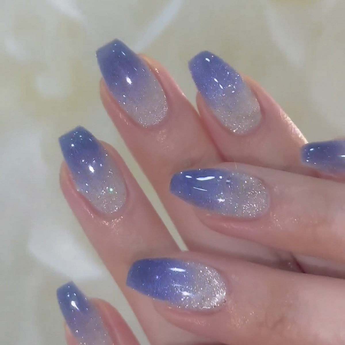 Beautiful Winter Nail Set 10 Pieces