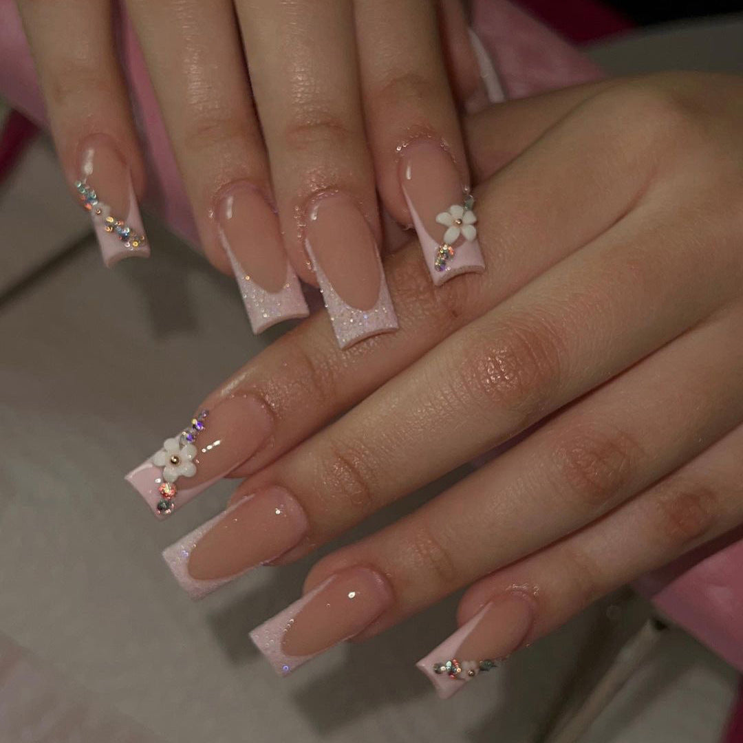 Holographic Press-On Nails 10 Pieces