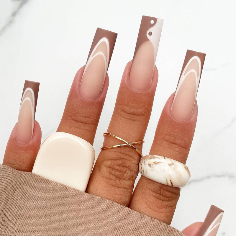 Holiday Fake Nails Set 10 Pieces