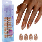 Handcrafted Sparkle Nail Set 10 Pieces