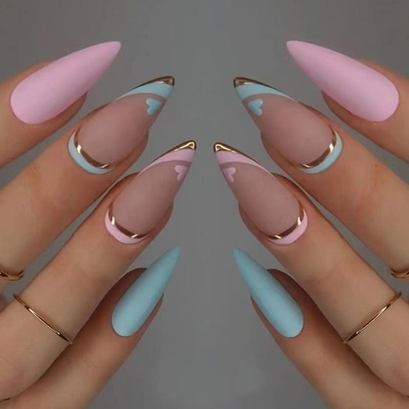Handcrafted Bold Nail Set 10 Pieces