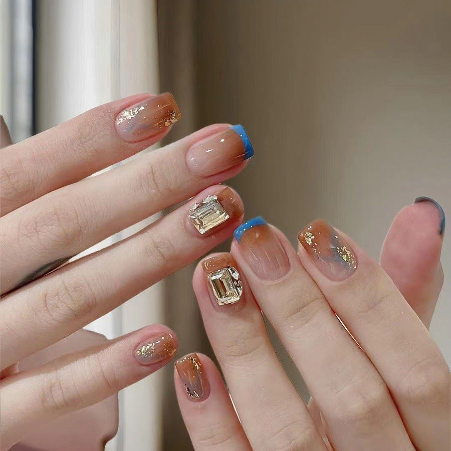 Stunning Autumn Nail Set 10 Pieces