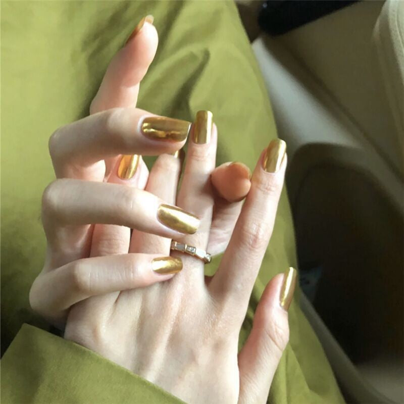 Stunning Holographic Nail Set 10 Pieces