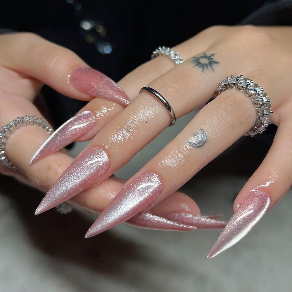 Stunning Abstract Nail Set 10 Pieces