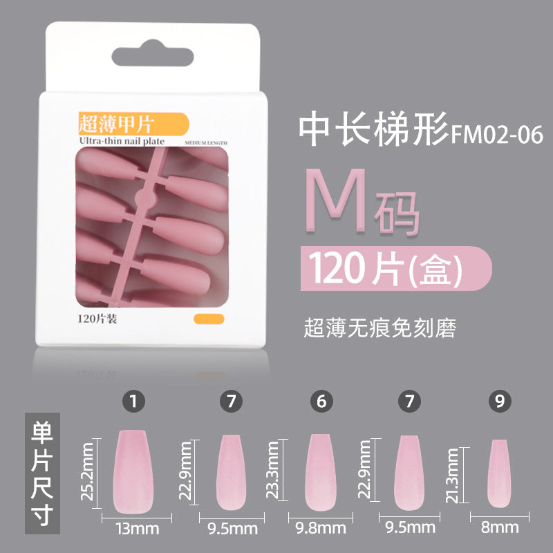 Geometric Fake Nails Set 10 Pieces