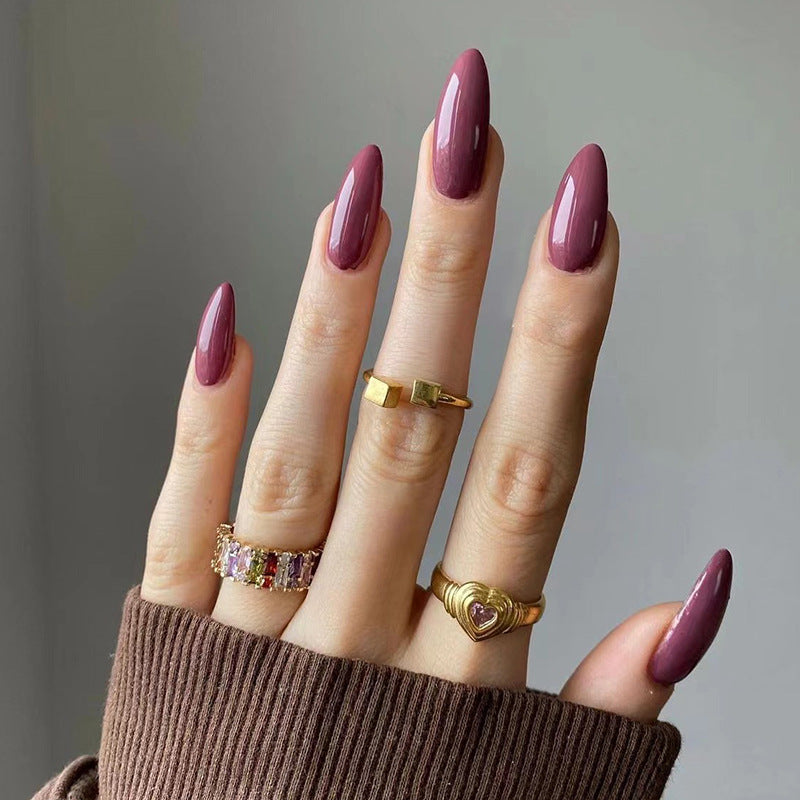 Handcrafted Holographic Nail Set 10 Pieces