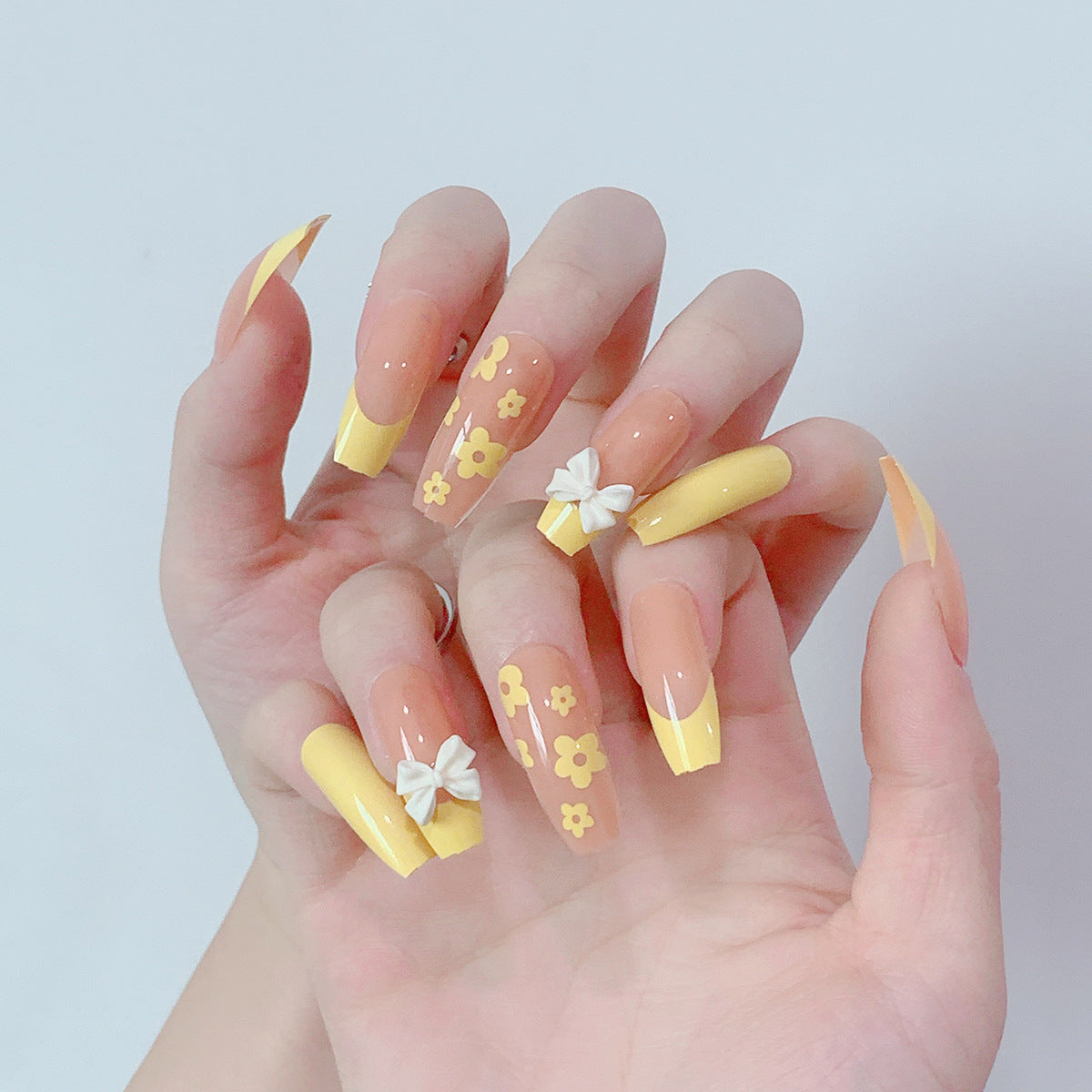 Stunning Spring Nail Set 10 Pieces