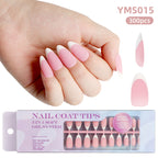 Stunning French Nail Set 10 Pieces