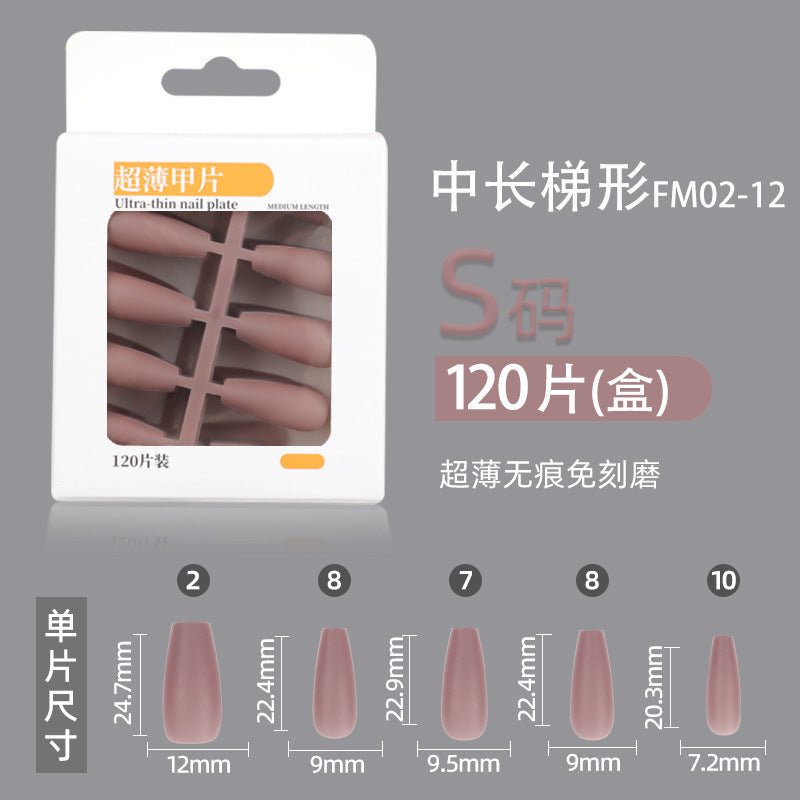 Geometric Fake Nails Set 10 Pieces