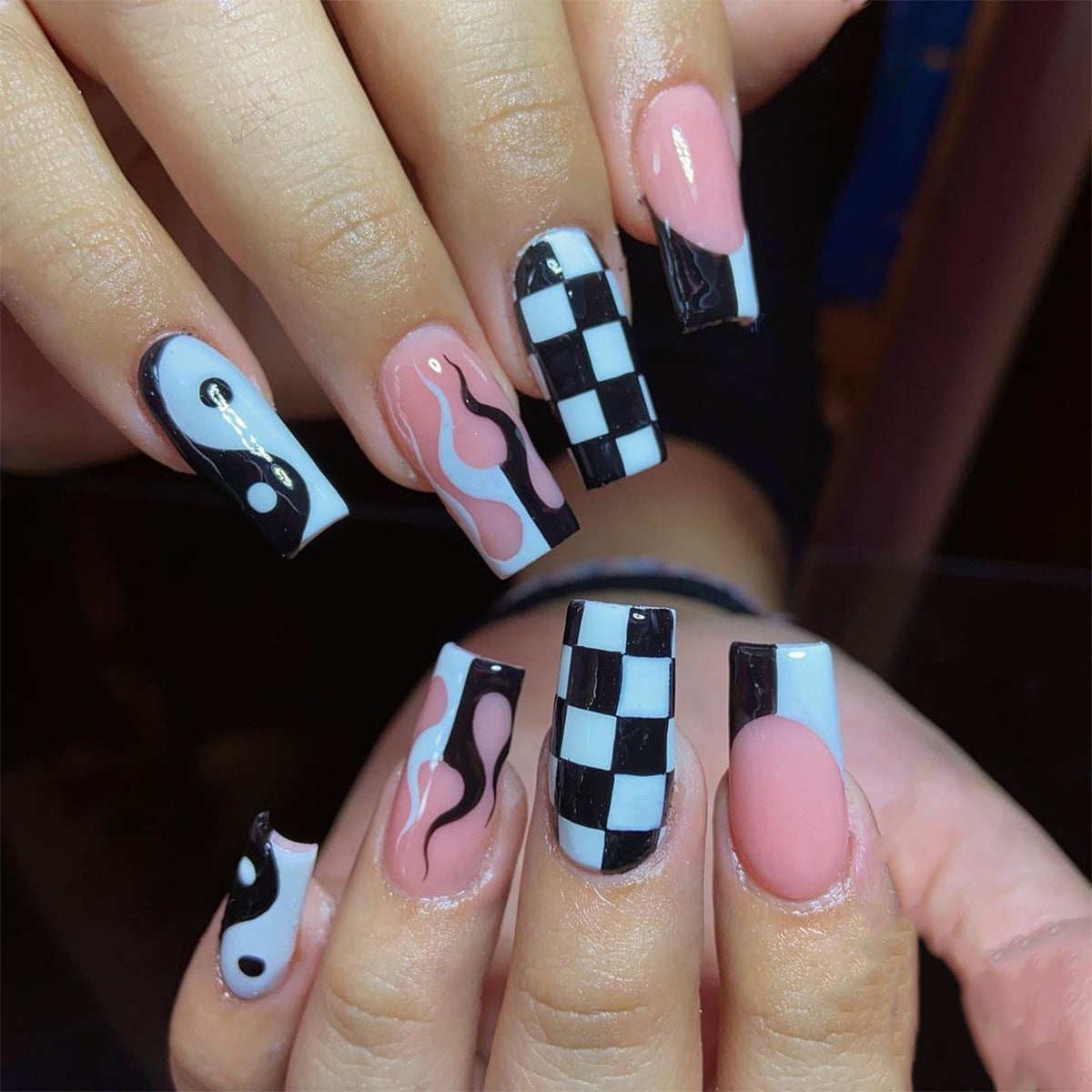 Holographic Nail Set 10 Pieces