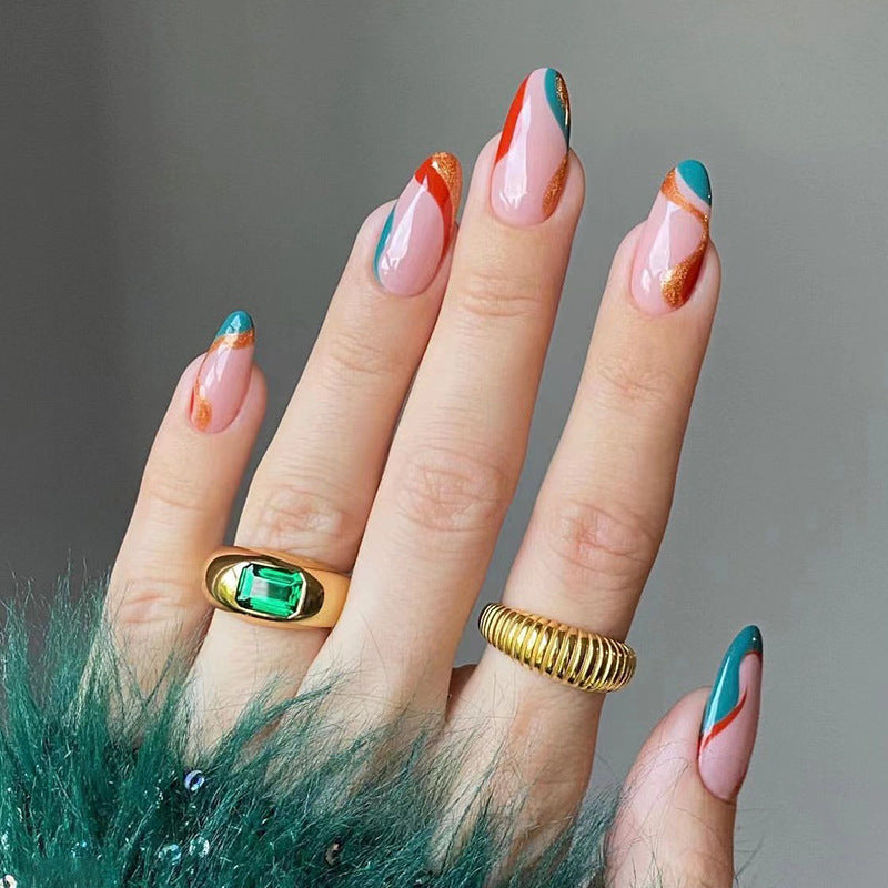 Geometric Nail Set 10 Pieces