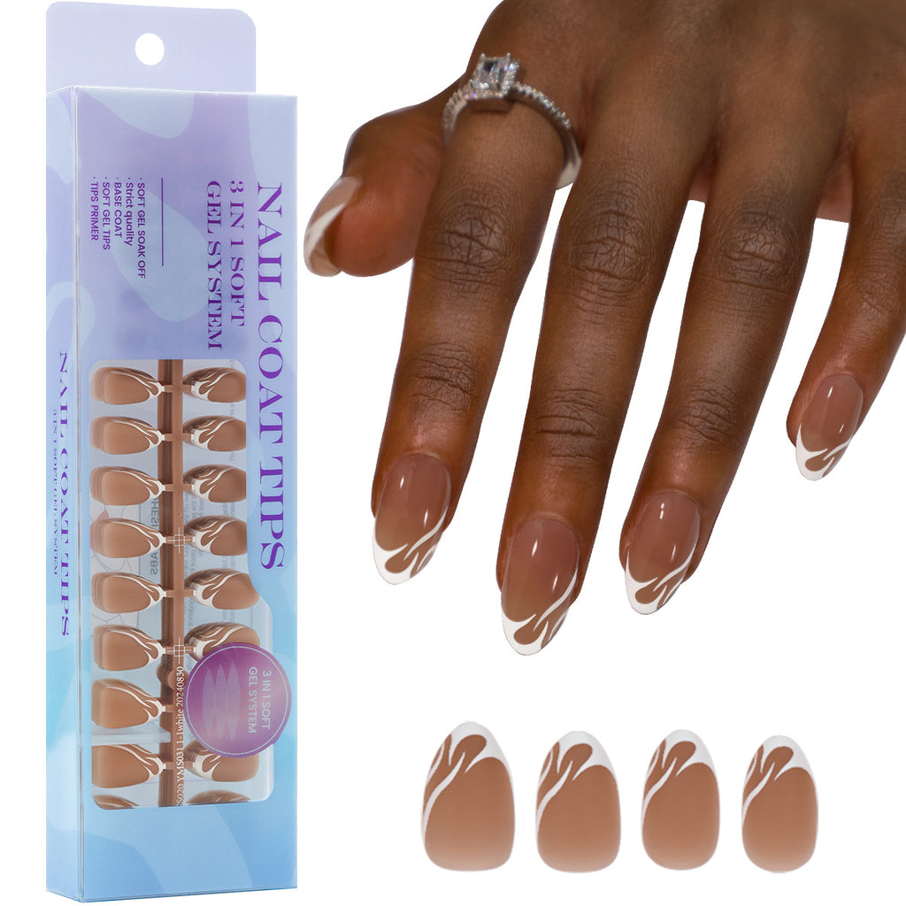 Handcrafted Sparkle Nail Set 10 Pieces