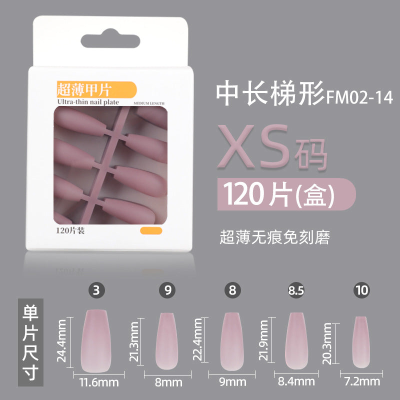 Geometric Fake Nails Set 10 Pieces