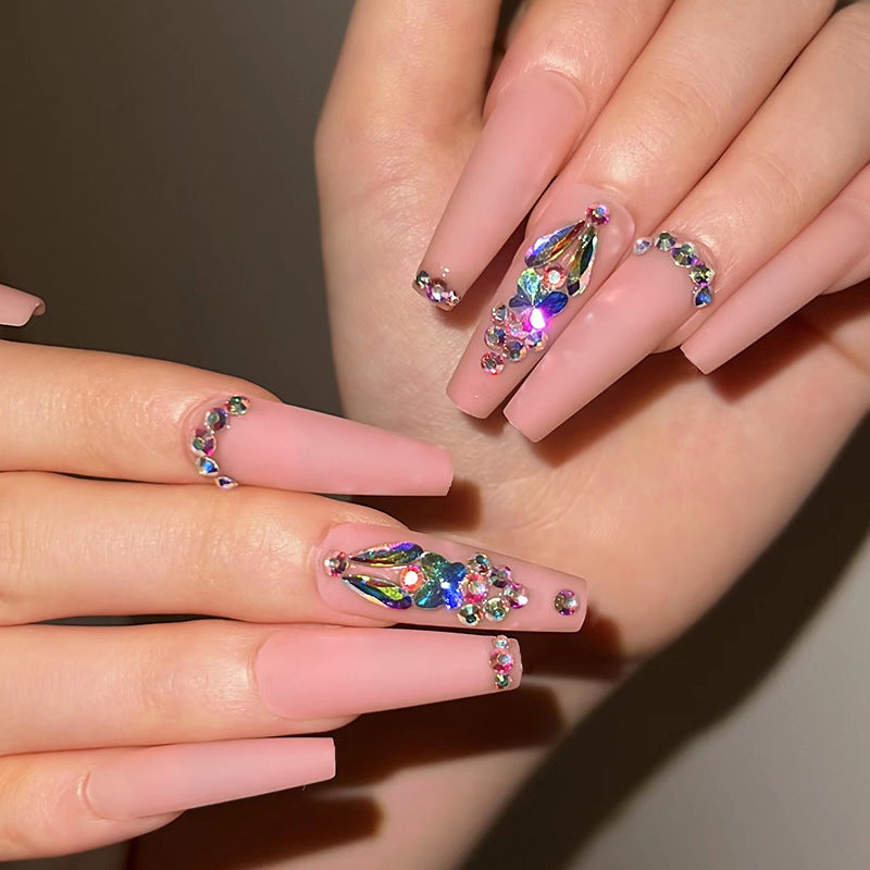 Beautiful Natural Nail Set 10 Pieces