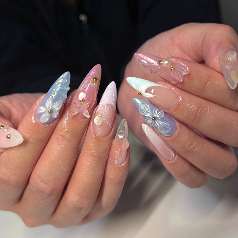 Handcrafted Valentine Nail Set 10 Pieces