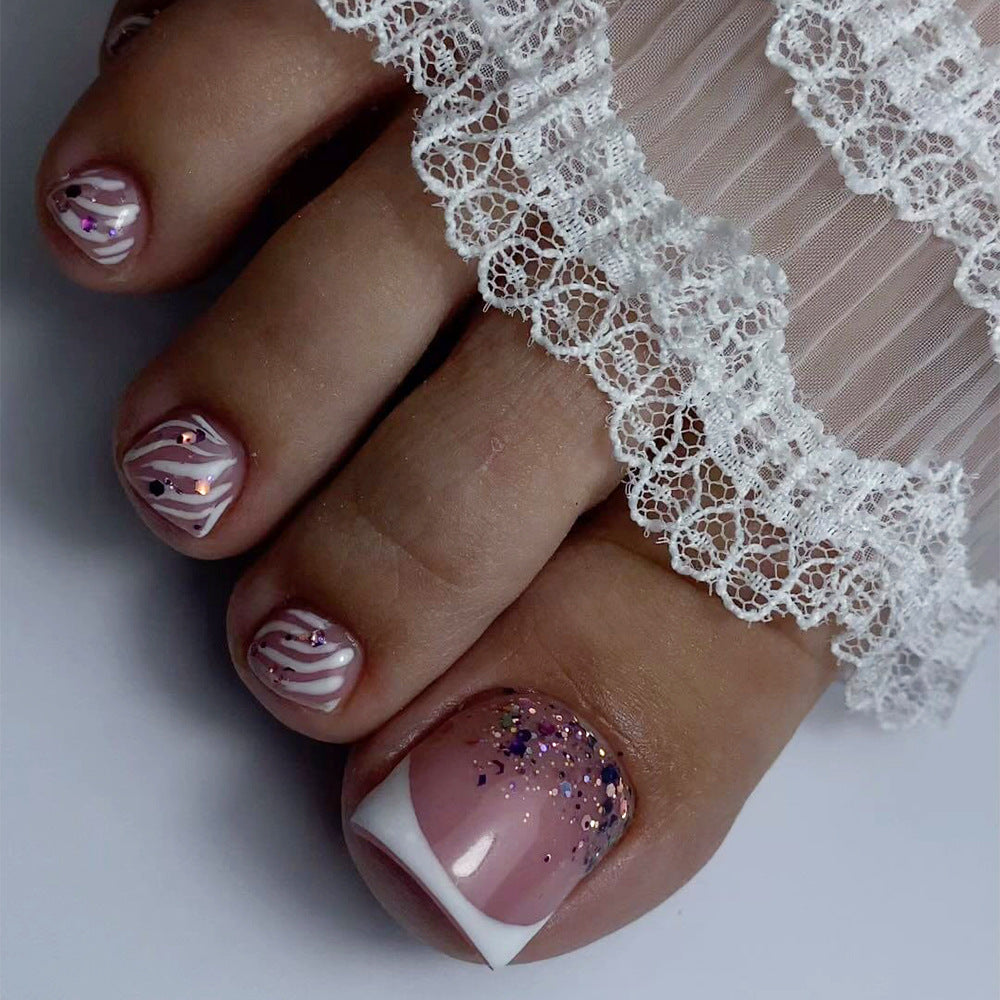 Stunning Geometric Nail Set 10 Pieces