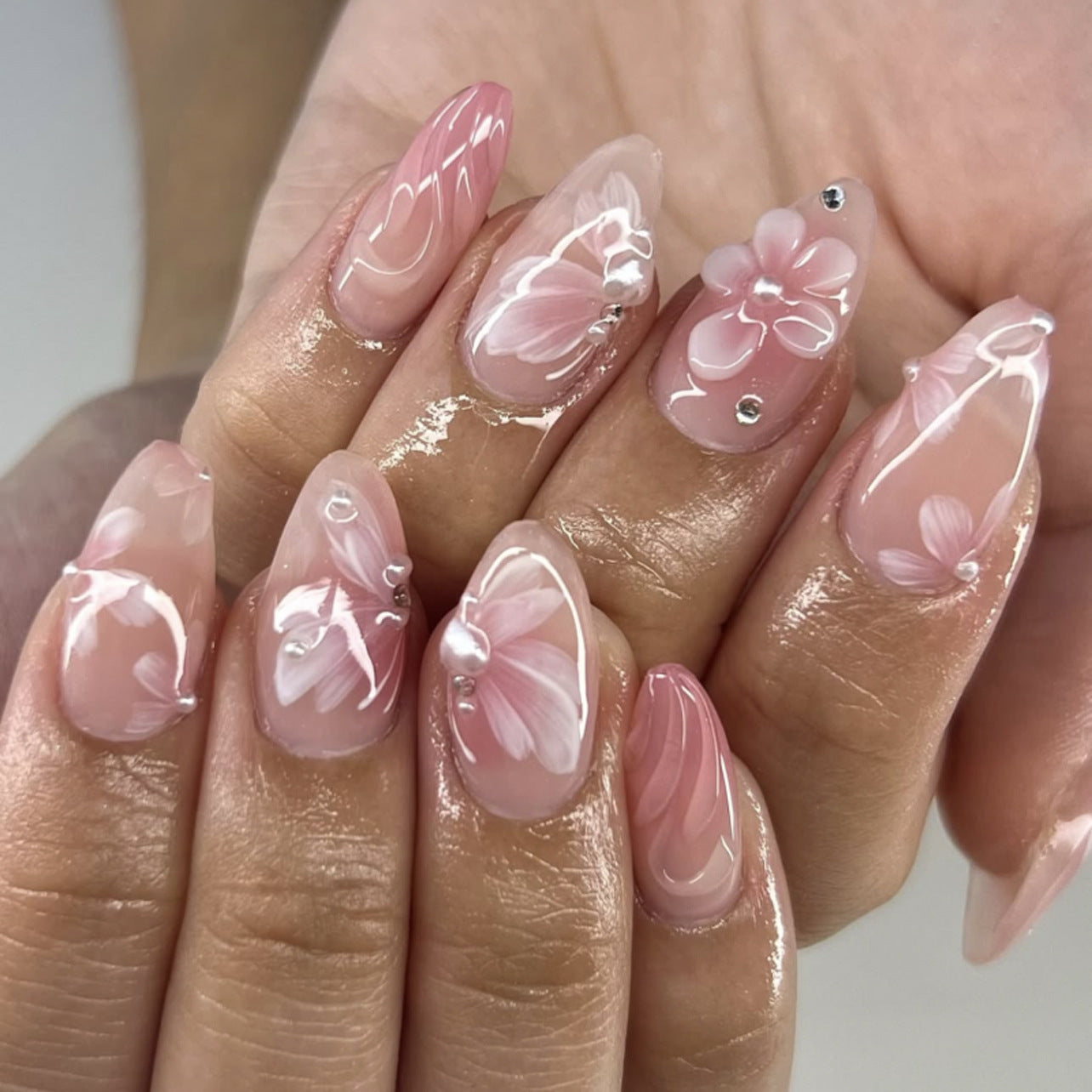 Handcrafted Modern Nail Set 10 Pieces