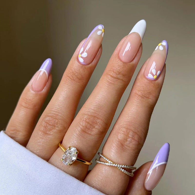 Winter Press-On Nails 10 Pieces