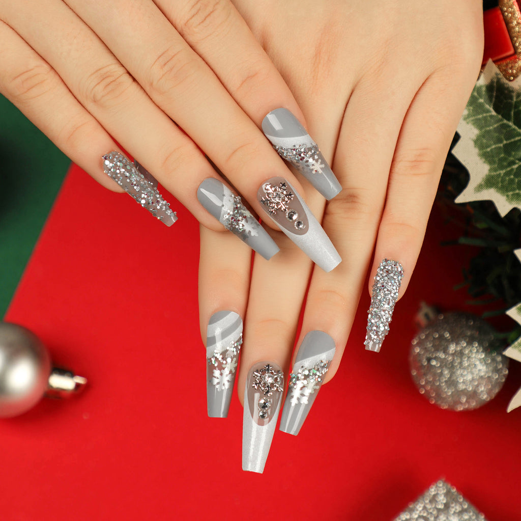 Gothic Designer Nail Set 10 Pieces