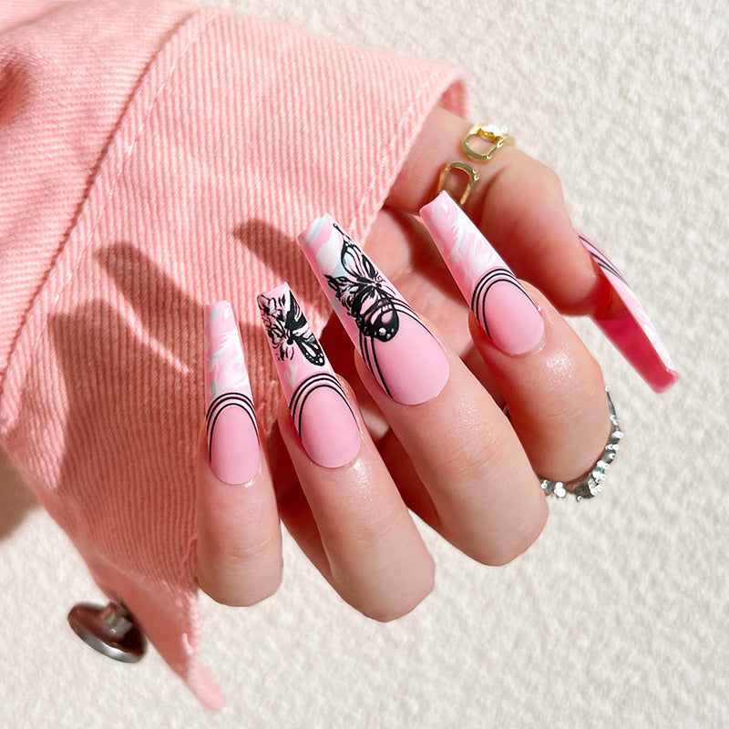 Chic Designer Nail Set 10 Pieces