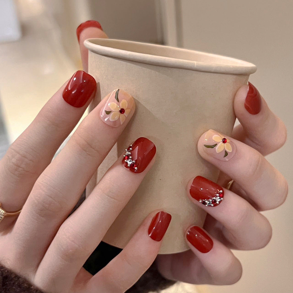 Bohemian Nail Set 10 Pieces