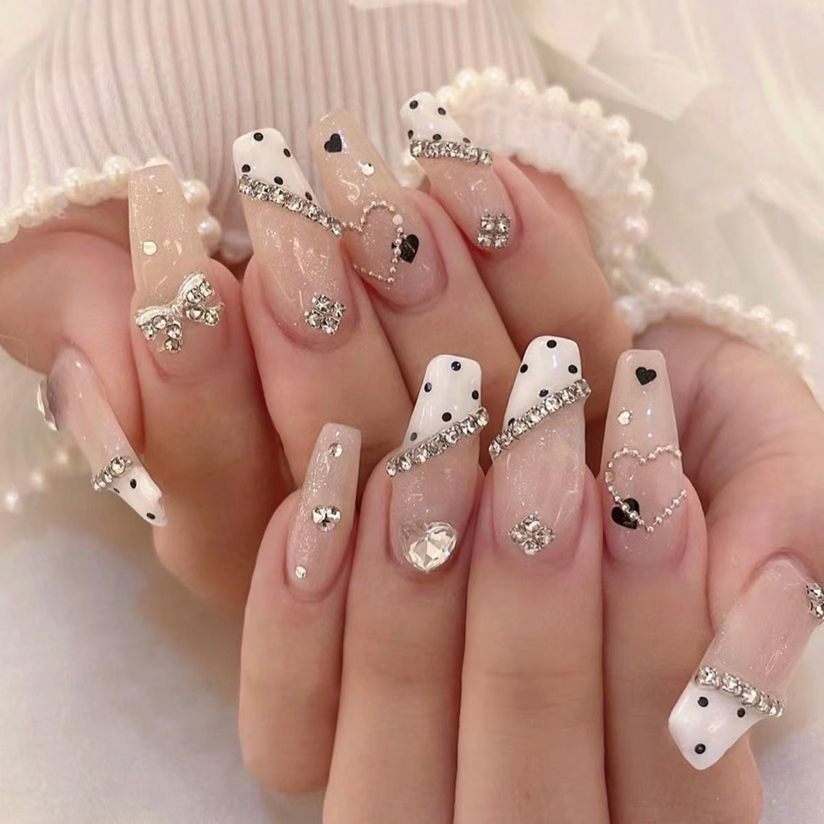 Stunning Autumn Nail Set 10 Pieces
