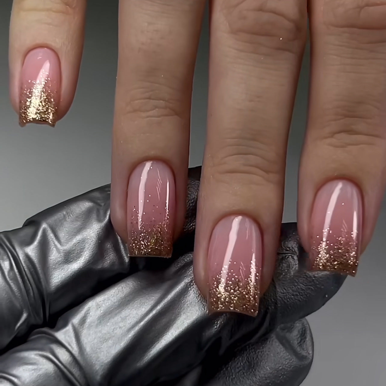 Beautiful Marble Nail Set 10 Pieces