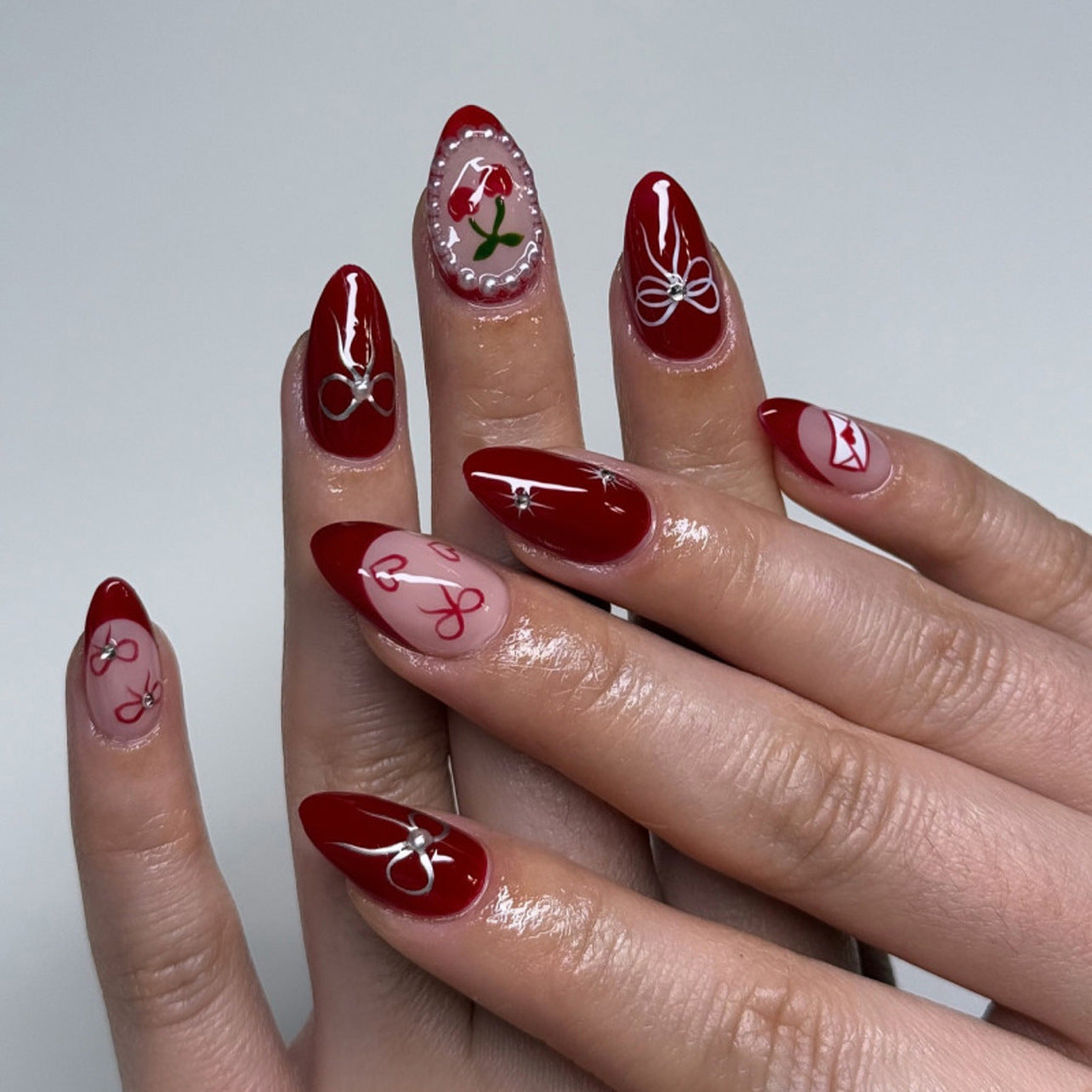 Spring Nail Set 10 Pieces