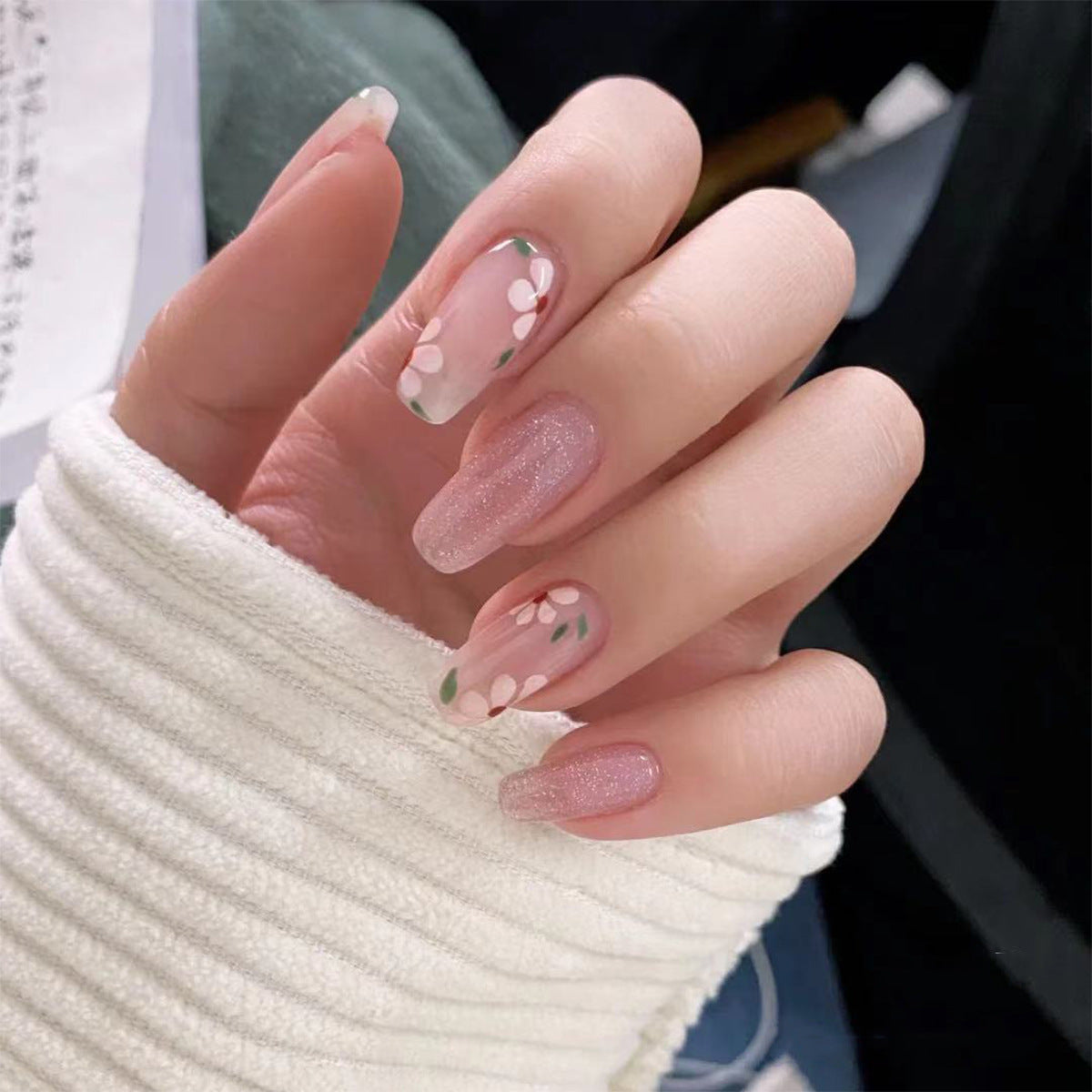 Beautiful Autumn Nail Set 10 Pieces