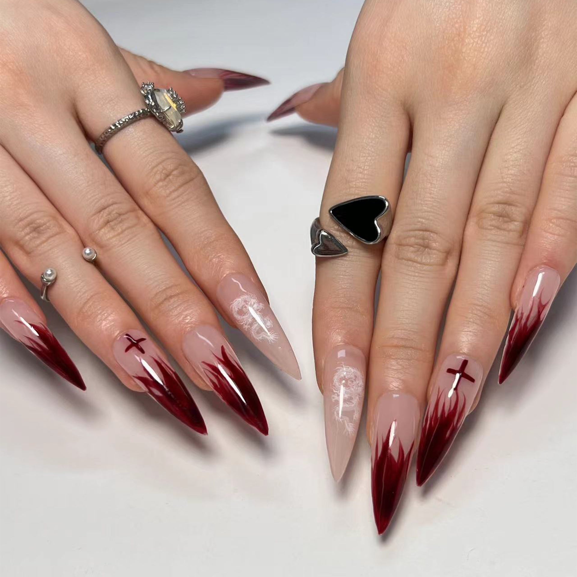 Stunning Bold Nail Set 10 Pieces