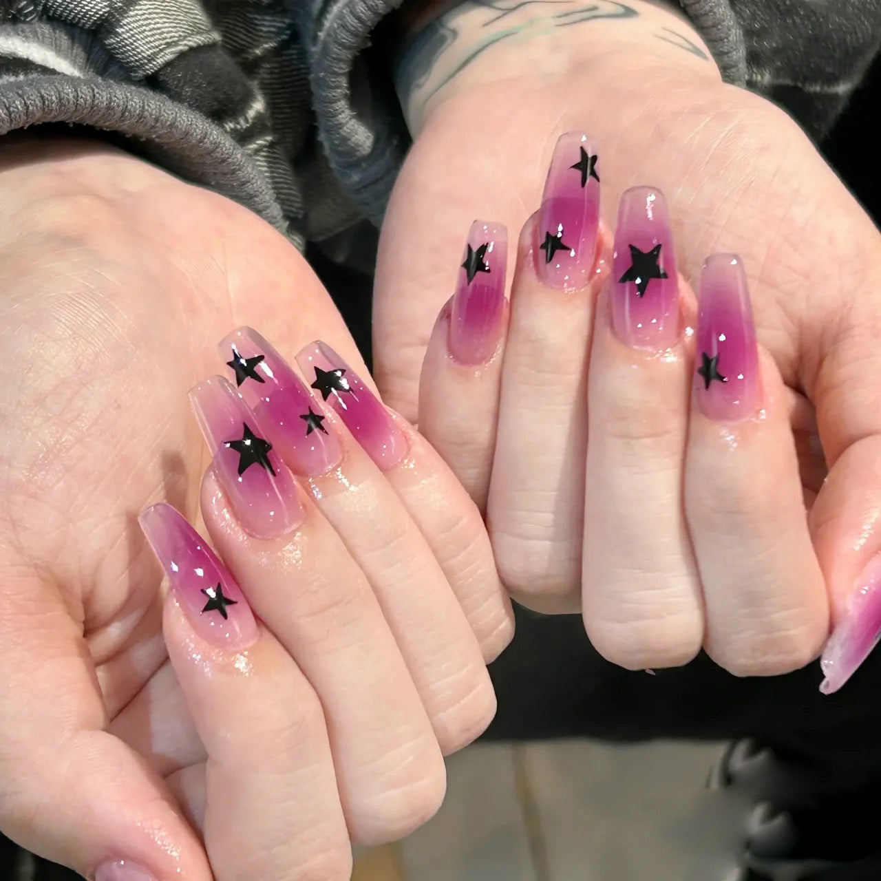 Winter Press-On Nails 10 Pieces