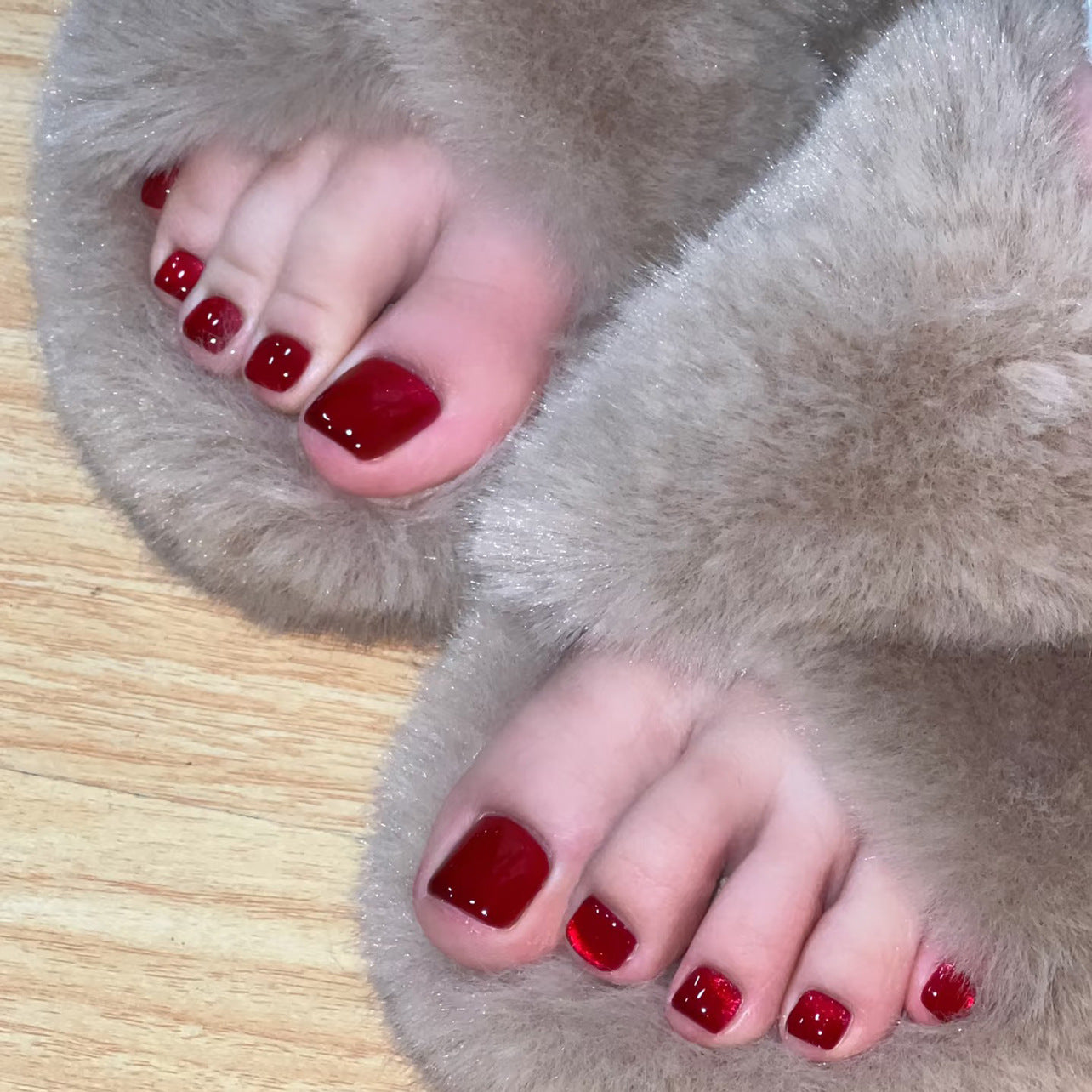 Festive Press-On Nails 10 Pieces