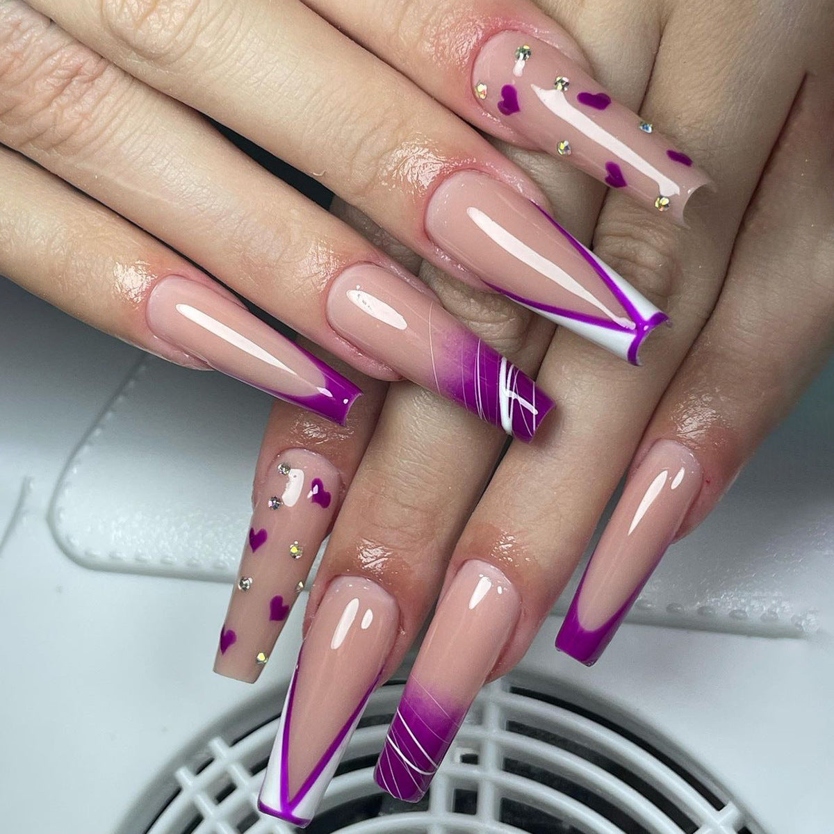 Bohemian Press-On Nails 10 Pieces