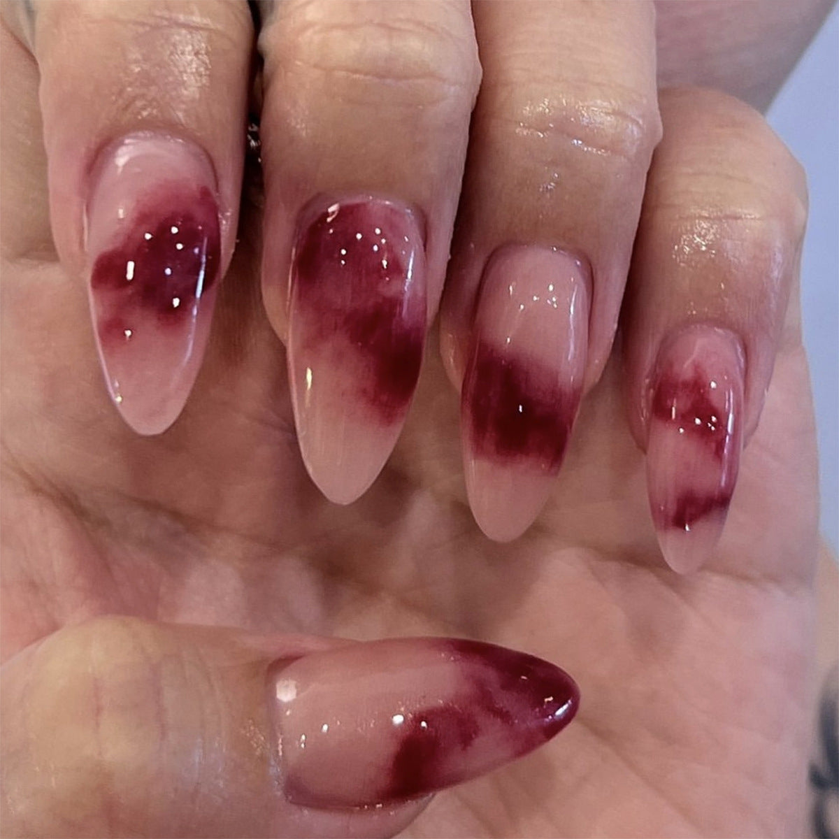 French Nail Set 10 Pieces
