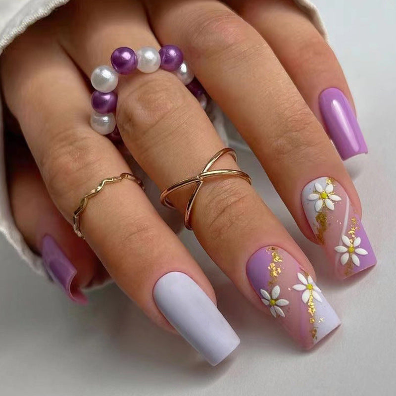 Handcrafted Marble Nail Set 10 Pieces