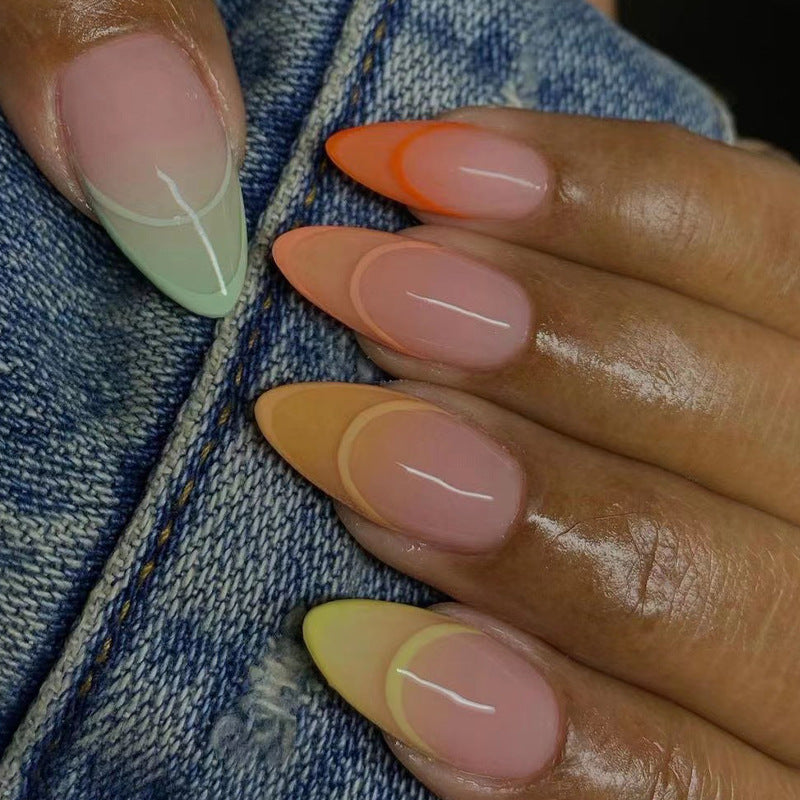 Stunning Autumn Nail Set 10 Pieces