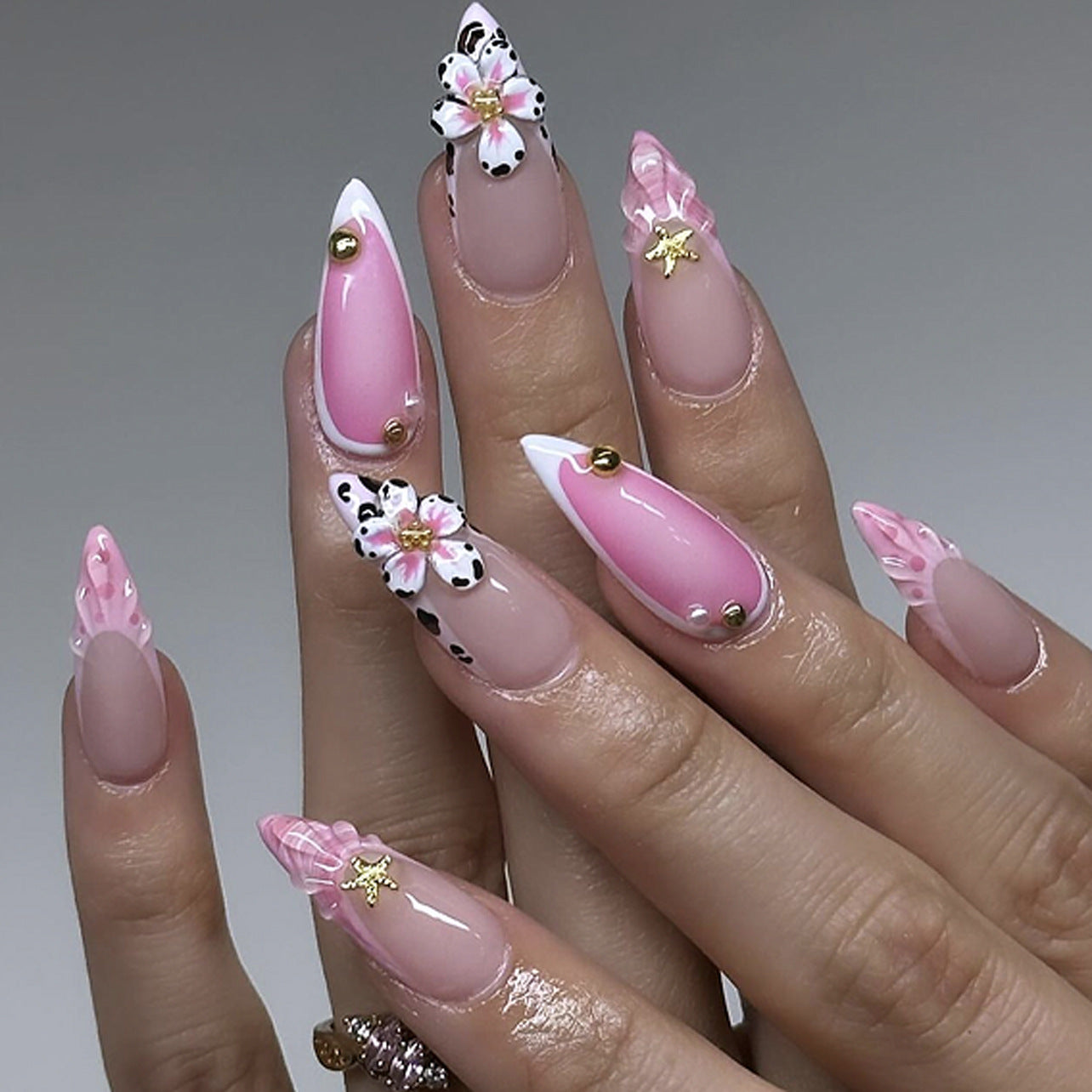 Matte Press-On Nails 10 Pieces