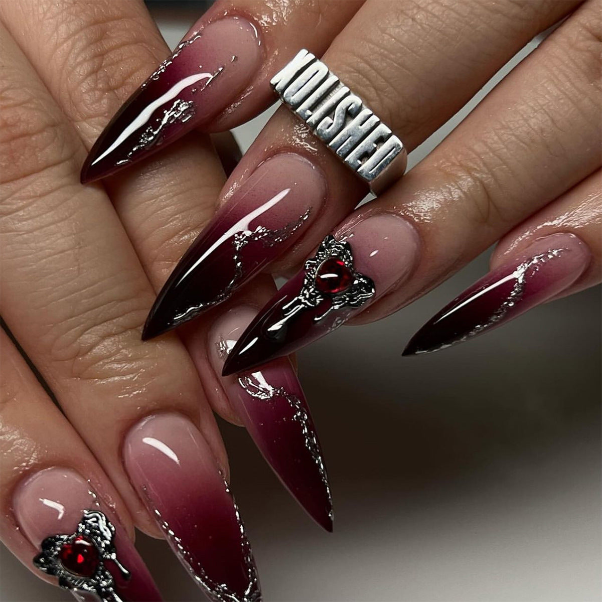 Summer Designer Nail Set 10 Pieces