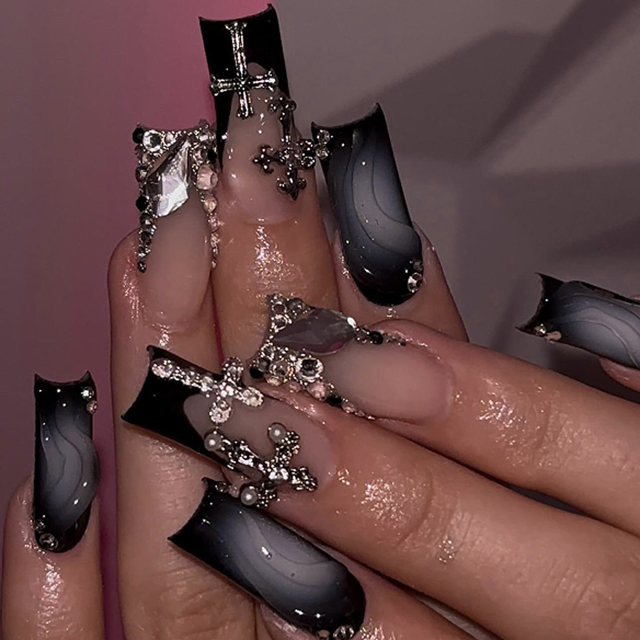 Geometric Nail Set 10 Pieces
