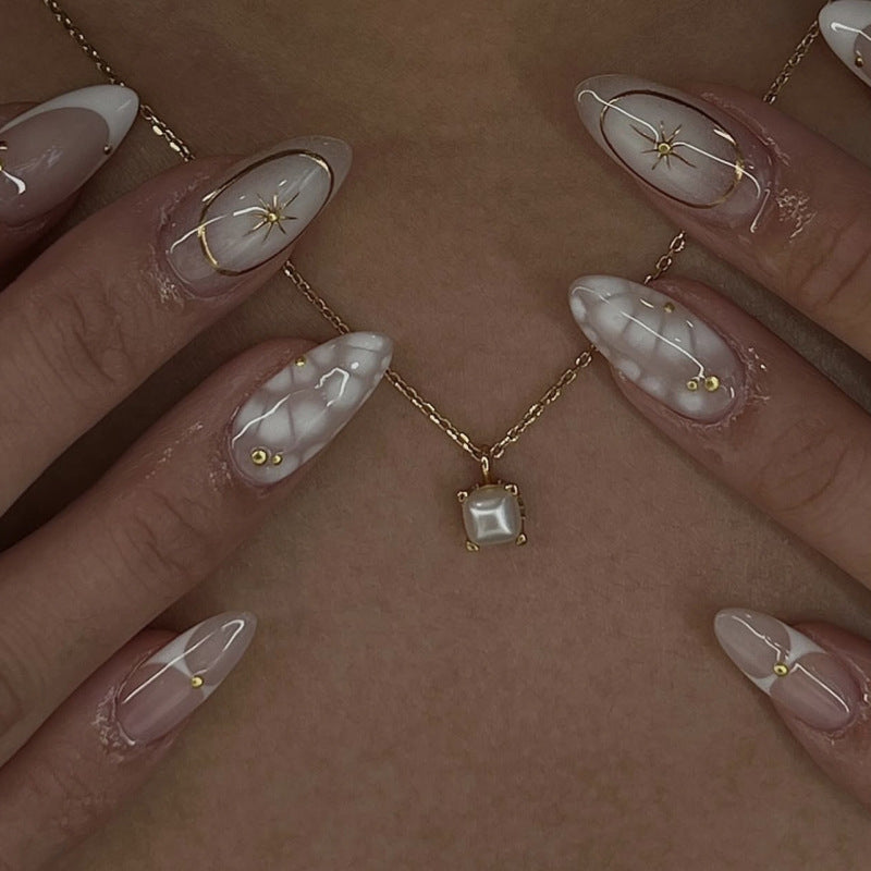 Valentine Fake Nails Set 10 Pieces