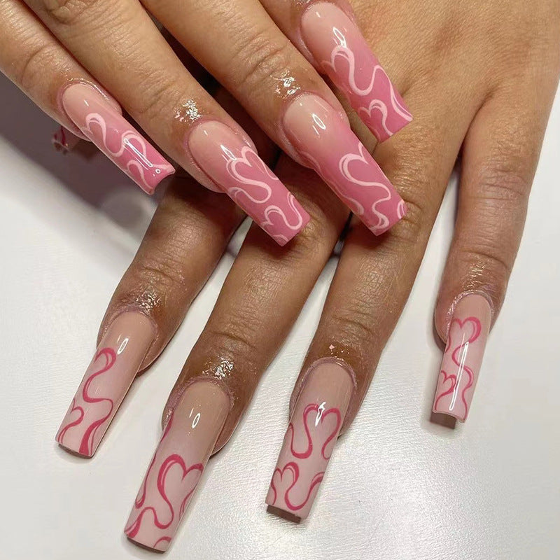Marble Press-On Nails 10 Pieces
