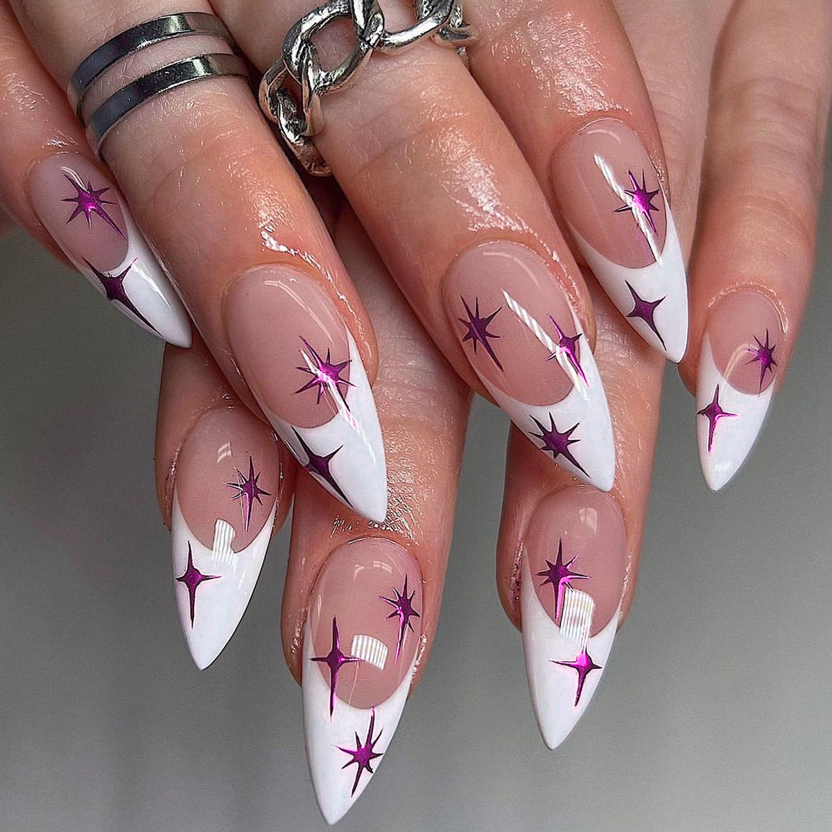Sparkle Designer Nail Set 10 Pieces