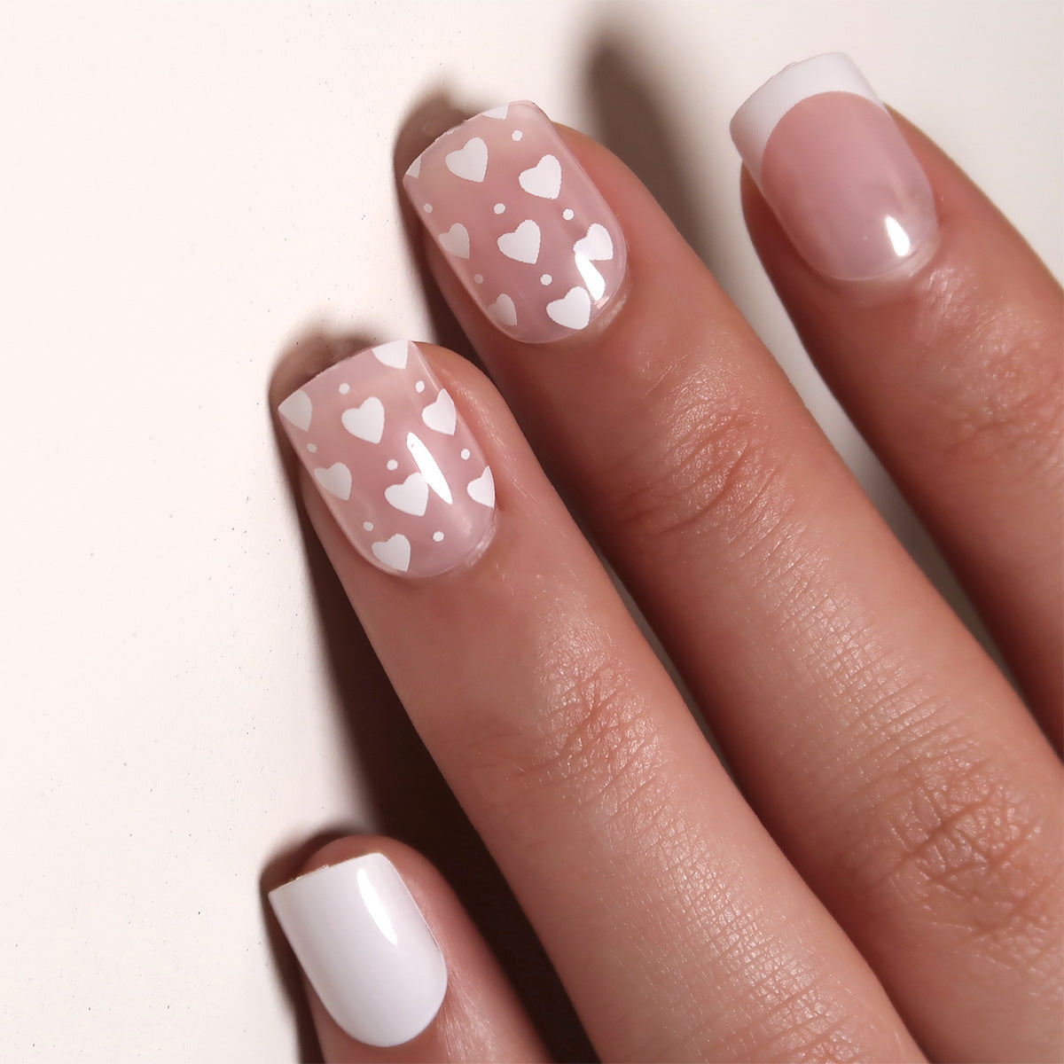 Geometric Designer Nail Set 10 Pieces