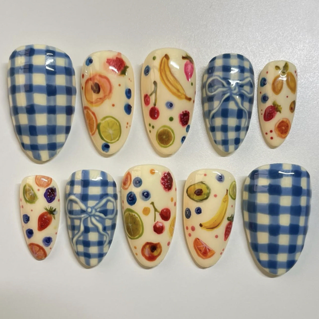 Stunning Luxury Nail Set 10 Pieces